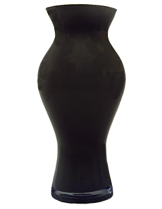 VASO AZZURRA 4057/3070 NERO H37CM su Shop in Casa