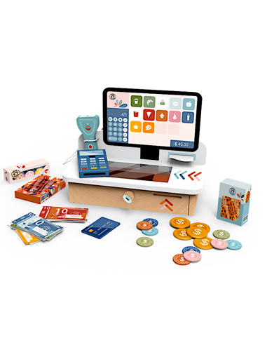 GIOCHI IN LEGNO: vendita online SPEEDY MONKEY SPD3021 REGISTRATORE DI CASSA in offerta