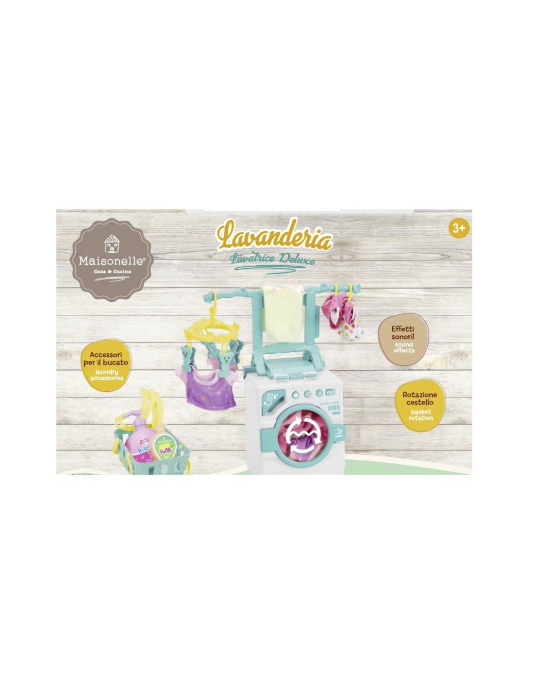 GIOCHI GIRL: vendita online LAVATRICE GIOCATTOLO DELUXE MAISONELLE CON SUONI E LUCI in offerta