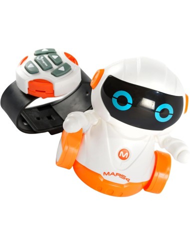 GIOCHI BOY: vendita online MARS 4, ROBOT RADIOCOMANDATO A INFRAROSSI, CONTROLLER DA POLSO, MOVIMENTO AUTOMATICO, ALTEZZA 10 C...