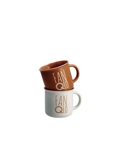 Tazza Mug Colazione in Porcellana Fanqlo Assortita 9,5 x H8,5 cm | Shopincasa.it