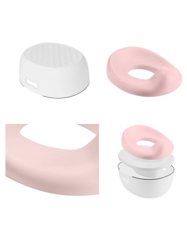 Kikka Boo Trio Rosa 3 in 1 Vasino per Bambini | Vasino, Riduttore WC e Panca | Shopincasa.it