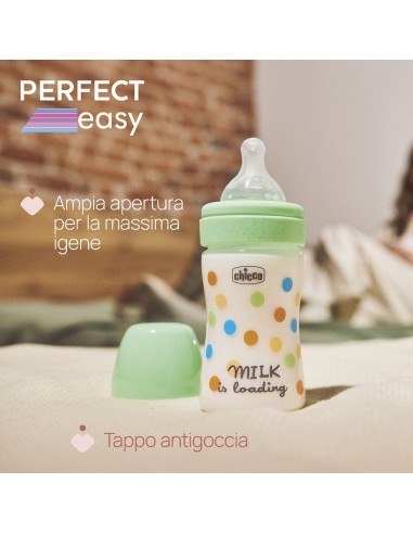 Chicco Biberon Perfect Easy 150 ml Flusso Lento | Shopincasa.it