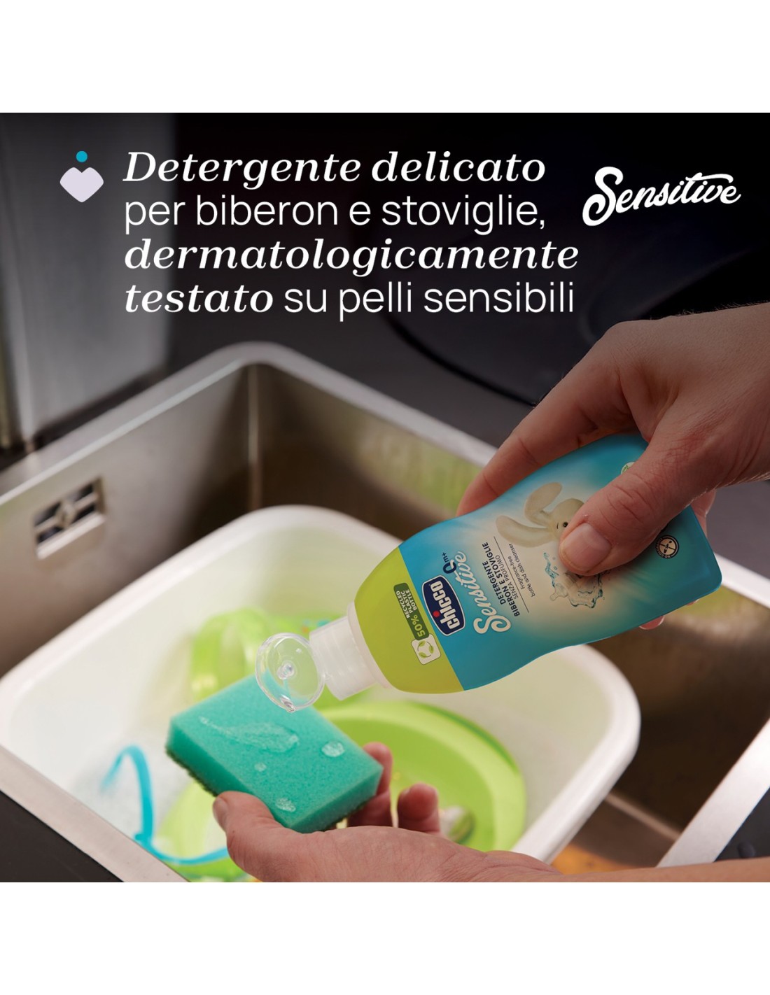Detergente Biberon e Stoviglie 300 ml | Naturale e Sicuro per Neonati | Shopincasa.it