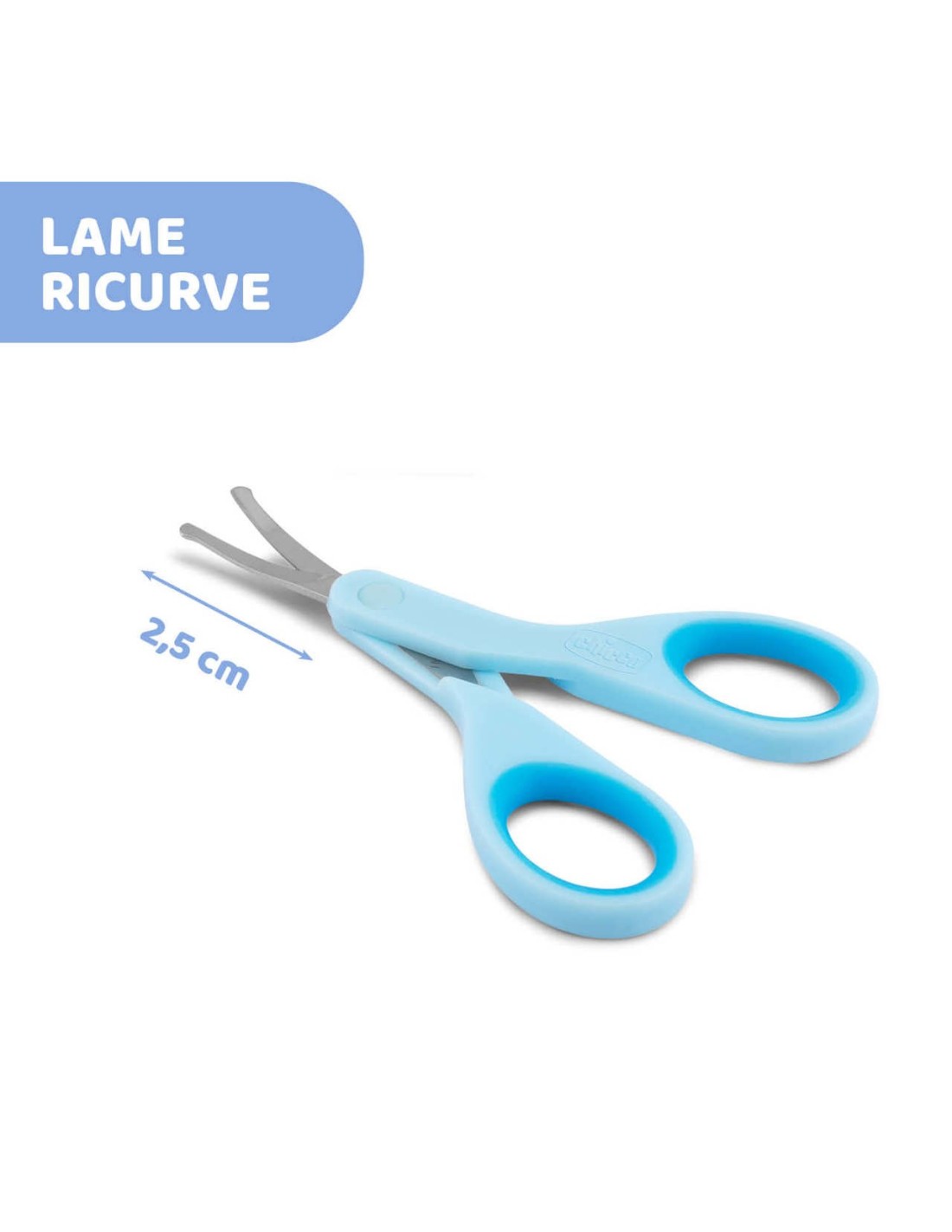 Chicco Forbicine Neonati 0m+ Sicure con Punte Arrotondate | Shopincasa.it