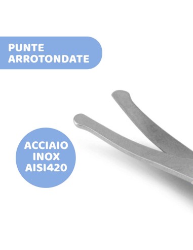 Chicco Forbicine Neonati 0m+ Sicure con Punte Arrotondate | Shopincasa.it