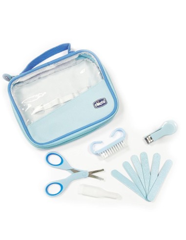 Set Unghie Happy Hands Celeste per Neonati | Kit Igiene Completo | Shopincasa.it