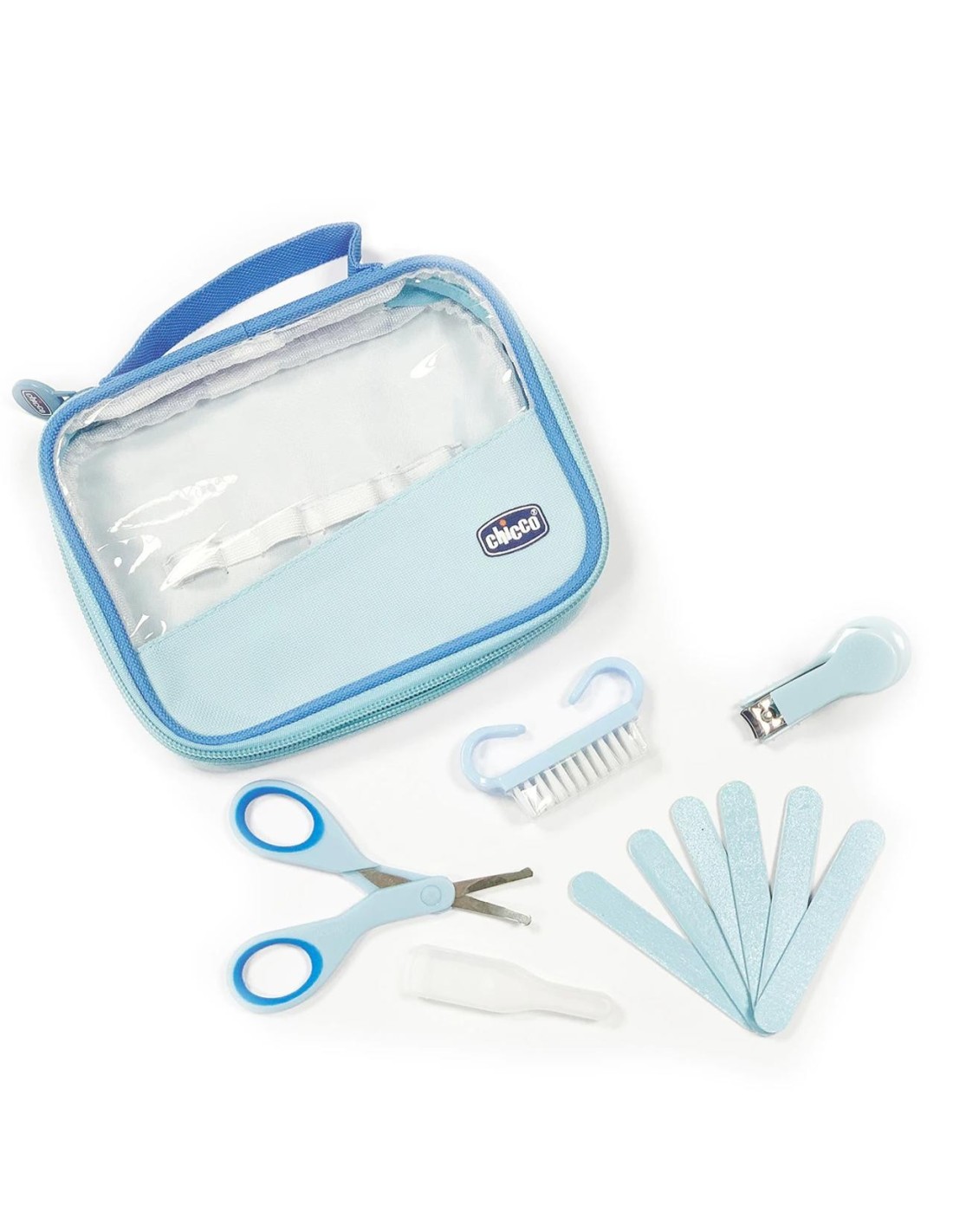 Set Unghie Happy Hands Celeste per Neonati | Kit Igiene Completo | Shopincasa.it