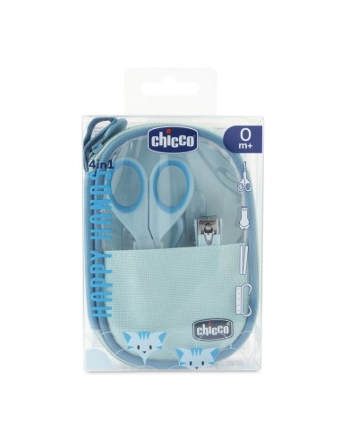 Set Unghie Happy Hands Celeste per Neonati | Kit Igiene Completo | Shopincasa.it