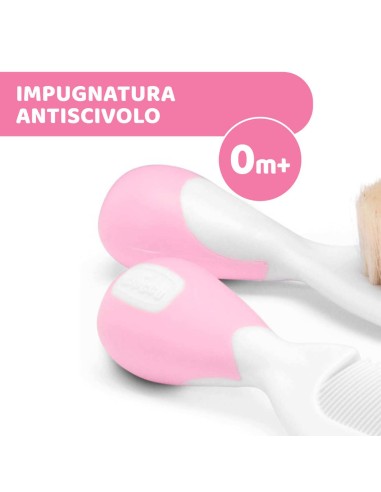 Set Spazzola e Pettine Rosa per Neonati | Shopincasa.it