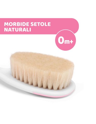 Set Spazzola e Pettine Rosa per Neonati | Shopincasa.it