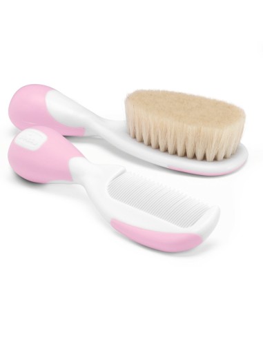 Set Spazzola e Pettine Rosa per Neonati | Shopincasa.it