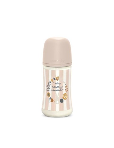 Biberon Suavinex Wonderland 270 ml Rosa Flusso Medio | Tettarella SX PRO