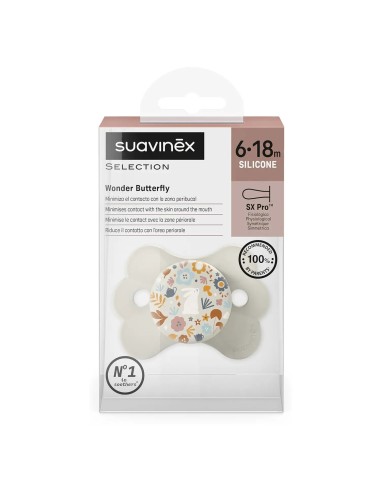 Suavinex Wonder Butterfly Succhietto SX Pro Neutral 6-18 Mesi su shopincasa.it