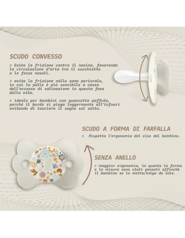 Suavinex Wonder Butterfly Succhietto SX Pro Neutral 6-18 Mesi su shopincasa.it