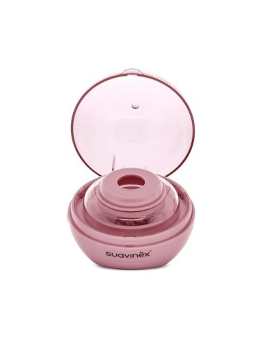 Suavinex Duccio Sterilizzaciuccio Rosa con Luce UV su shopincasa.it
