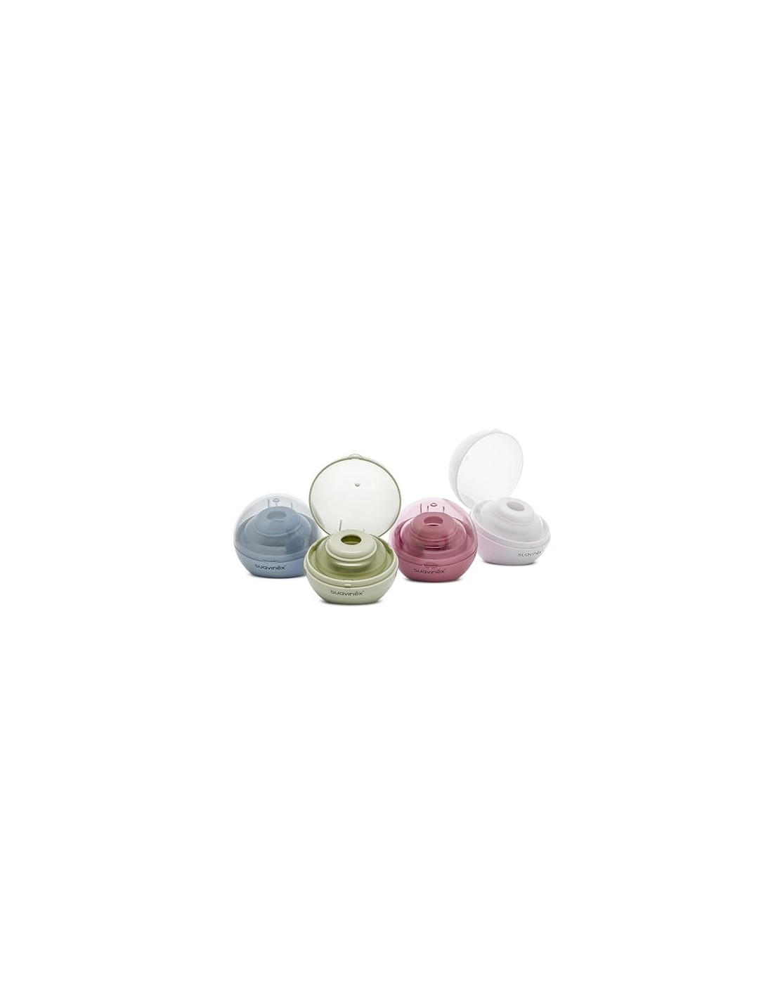 Suavinex Duccio Sterilizzaciuccio Rosa con Luce UV su shopincasa.it