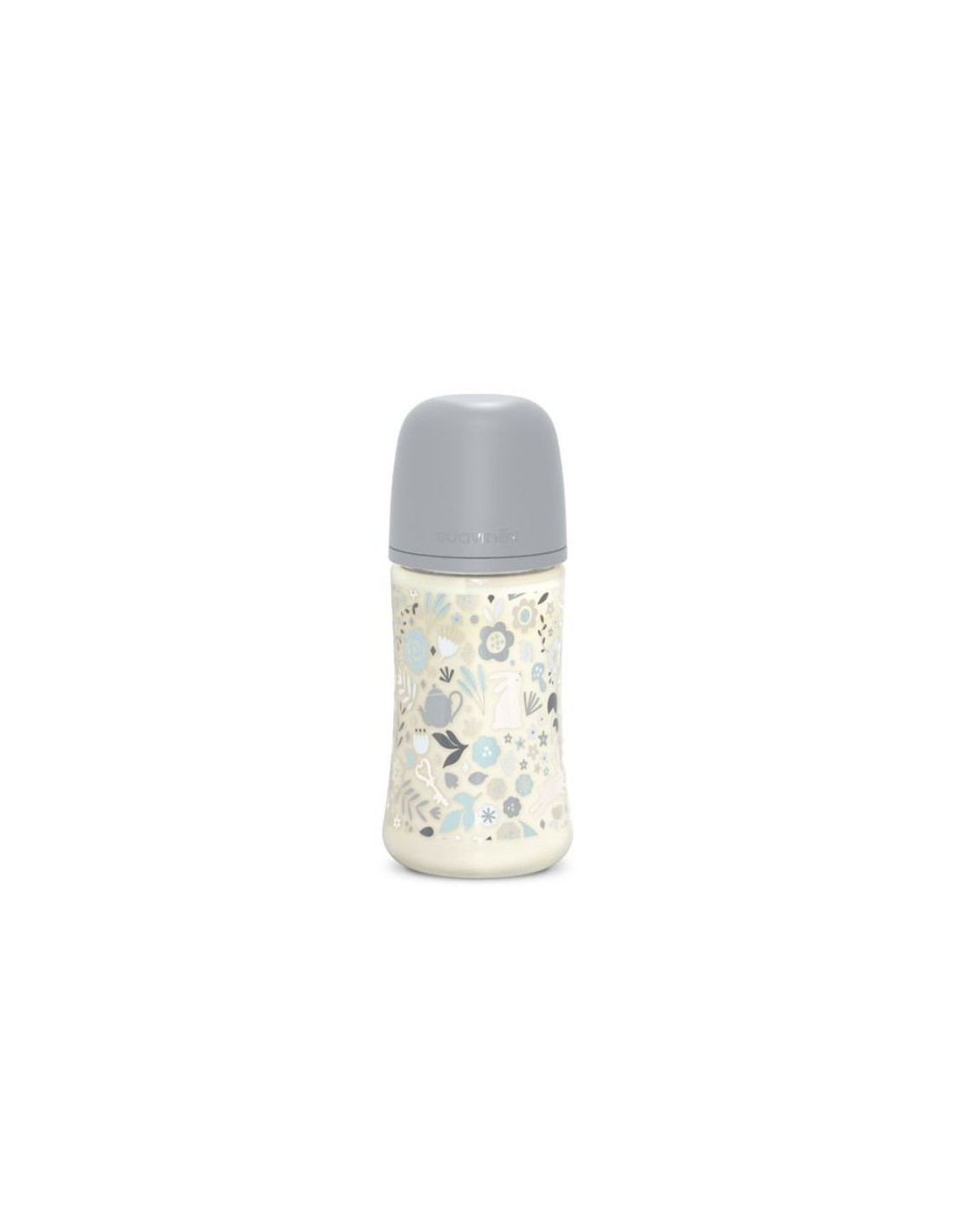 Suavinex Biberon Wonderland Liberty Azzurro 270 ml Flusso Medio su shopincasa.it
