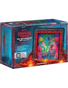 GIOCHI DI SOCIETA'E PUZZLE: vendita online CLEMENTONI, STRANGER THINGS, METAMORPHIC ART COLLECTION, THE UPSIDE DOWN, QUADRO I...