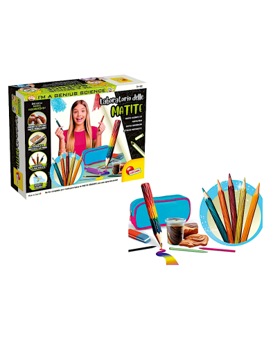 PRESCOLARI: vendita online I'M GENIUS, LABORATORIO DELLE MATITE, GIOCO EDUCATIVO CREATIVO BAMBINI 5+ ANNI in offerta