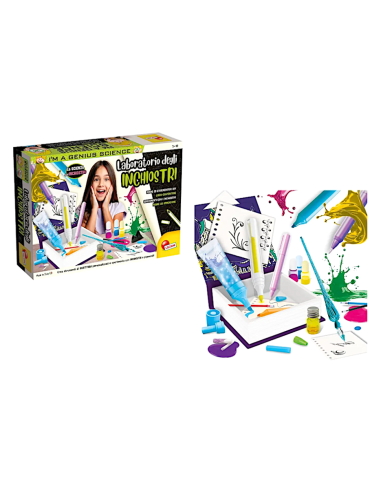 PRESCOLARI: vendita online I'M GENIUS LABORATORIO DEGLI INCHIOSTRI, KIT SCIENTIFICO, GIOCO EDUCATIVO in offerta