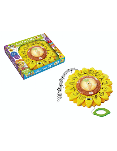 PRESCOLARI: vendita online CAROTINA GIRASOLE EDUCATIVO, GIOCO ELETTRONICO, SENSORIALE, ANIMALI DELLA FATTORIA, 3-6 ANNI in of...