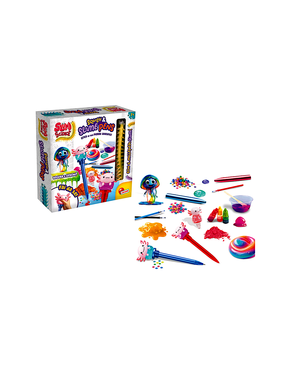 PRESCOLARI: vendita online SLUMI SCIENCE PENNE SQUISH SLIME in offerta