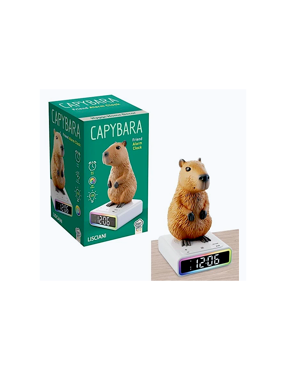 PRESCOLARI: vendita online RAINY DAYS CAPIBARA SVEGLIA DIGITALE in offerta