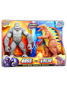 BOSS CONTRO KAIJU LAN37130 COPPIA PERSONAGGI