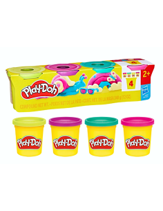 PLAYDOH G0512 SET 4 VASETTI ASSORTITI