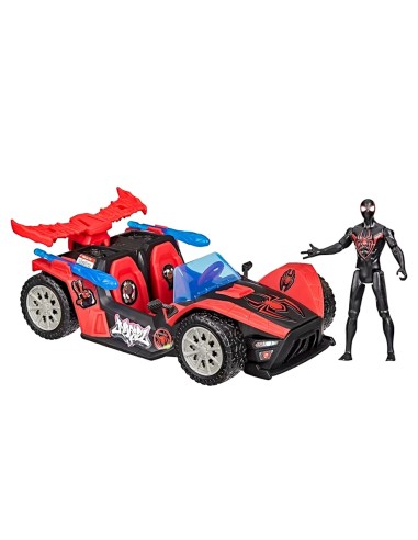 GIOCATTOLO PUBBLICIZZATO: vendita online SPIDERMAN G0736 VENOMVERSUS MILES BLAST RACER in offerta