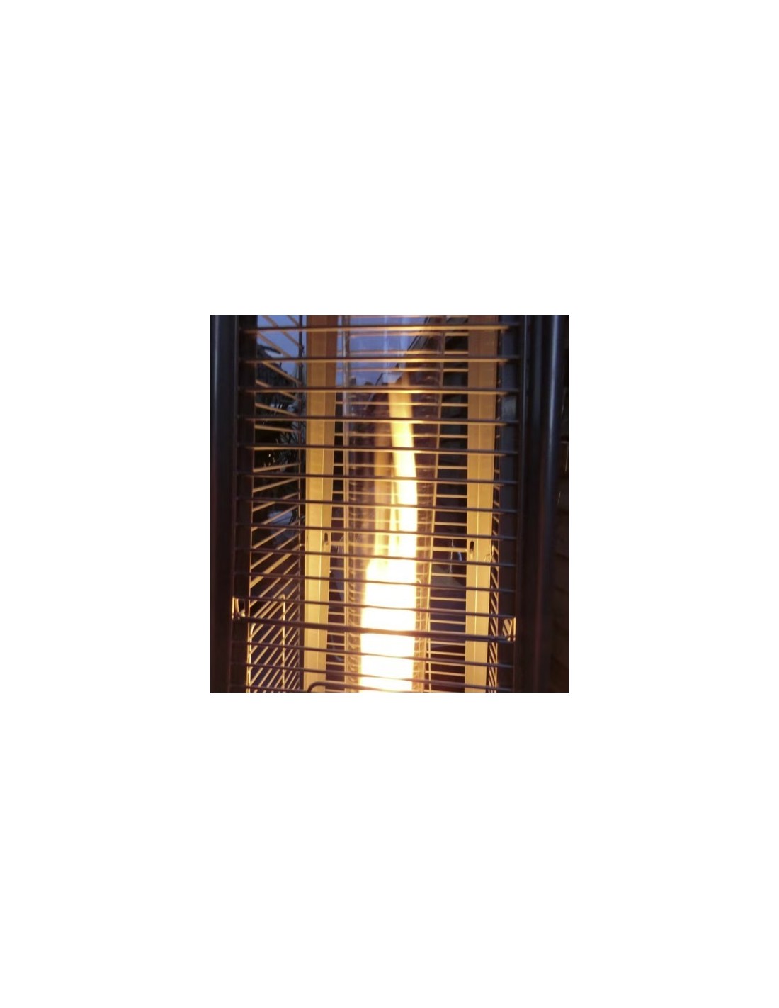 STUFE A GAS: vendita online Stufa a gas piramide inox, riscaldatore da esterno Johnson, potenza 9300W, stufa a gas in offerta
