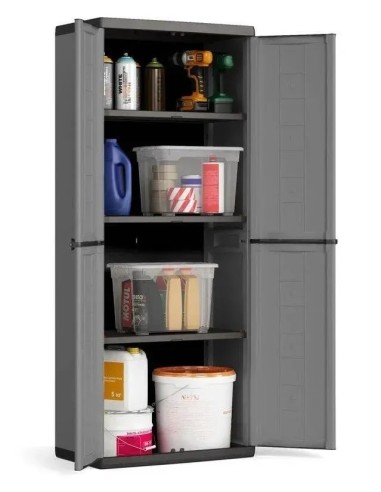 ARMADIETTI: vendita online Set 2 Armadi Jolly Keter – Alta + Bassa in Polipropilene 68x39xH.87/166cm in offerta