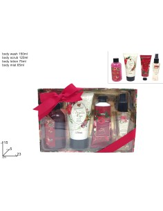 CONFEZIONE REGALO 4PZ LINEA CORPO