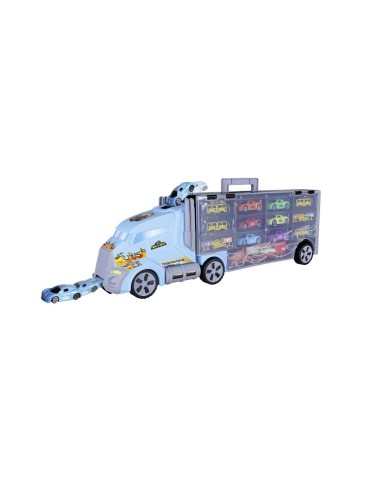 GIOCHI BOY: vendita online SILVER WHEEL 41444 CAMION TRASPORTO 60CM CON 6 AUTO in offerta