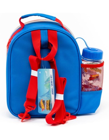 GIOCHI BOY: vendita online BORSA ZAINO 2IN1 HOTWHEELS, INCLUSA BORRACCIA, SCUOLA E ASILO, 28 X 23 X 9 CM, BAMBINI in offerta