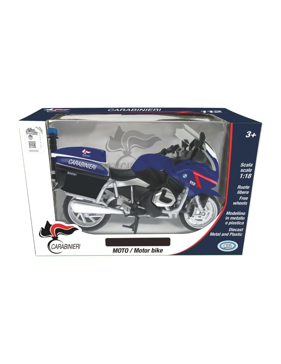GIOCHI BOY: vendita online MOTO BMW-R 1250 CARABINIERI SCALA 1:18, GIOCATTOLO BAMBINI in offerta