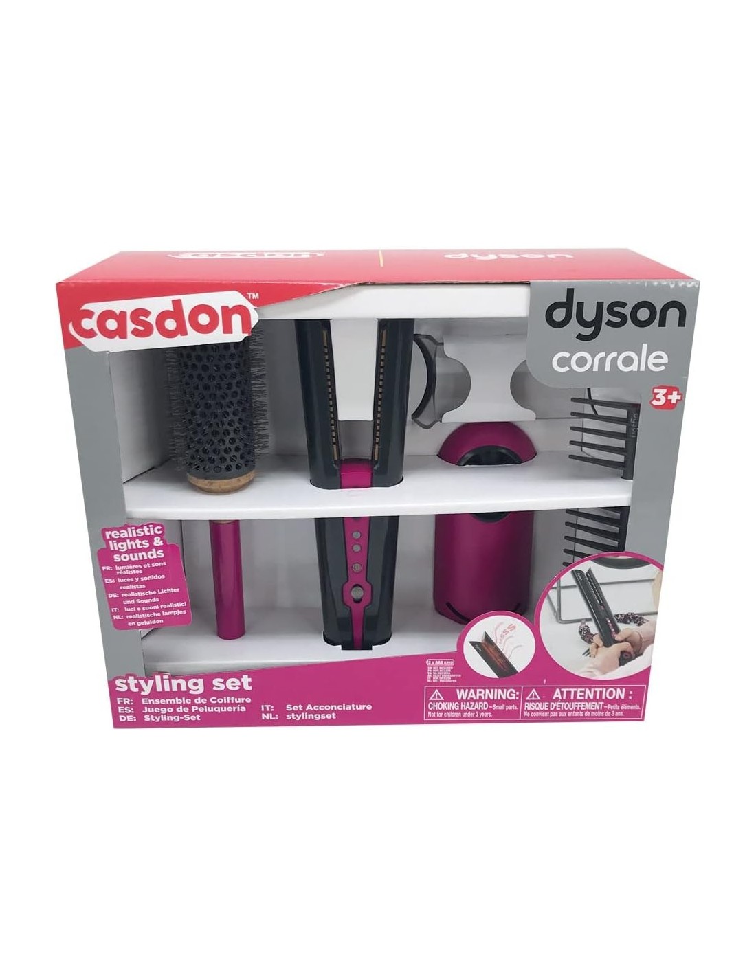 GIOCHI GIRL: vendita online DYSON CORRALE SET ACCONCIATURE, ACCESSORI BEAUTY, GIOCO PER BAMBINA 6+ ANNI in offerta