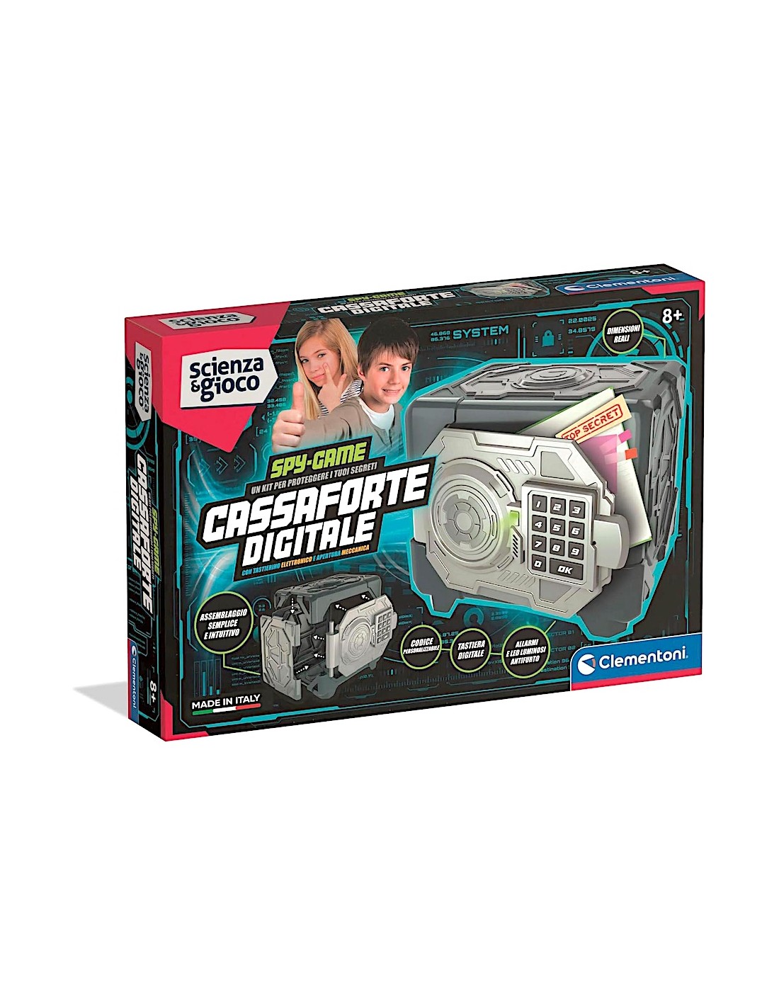 PRESCOLARI: vendita online CLEMENTONI SCIENZA GIOCO CASSAFORTE DIGITALE in offerta