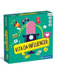 GIOCHI DI SOCIETA'E PUZZLE: vendita online VITA DA INFLUENCER, GIOCO DA TAVOLO, CLEMENTONI, STRATEGICO, 2-4 GIOCATORI in offerta