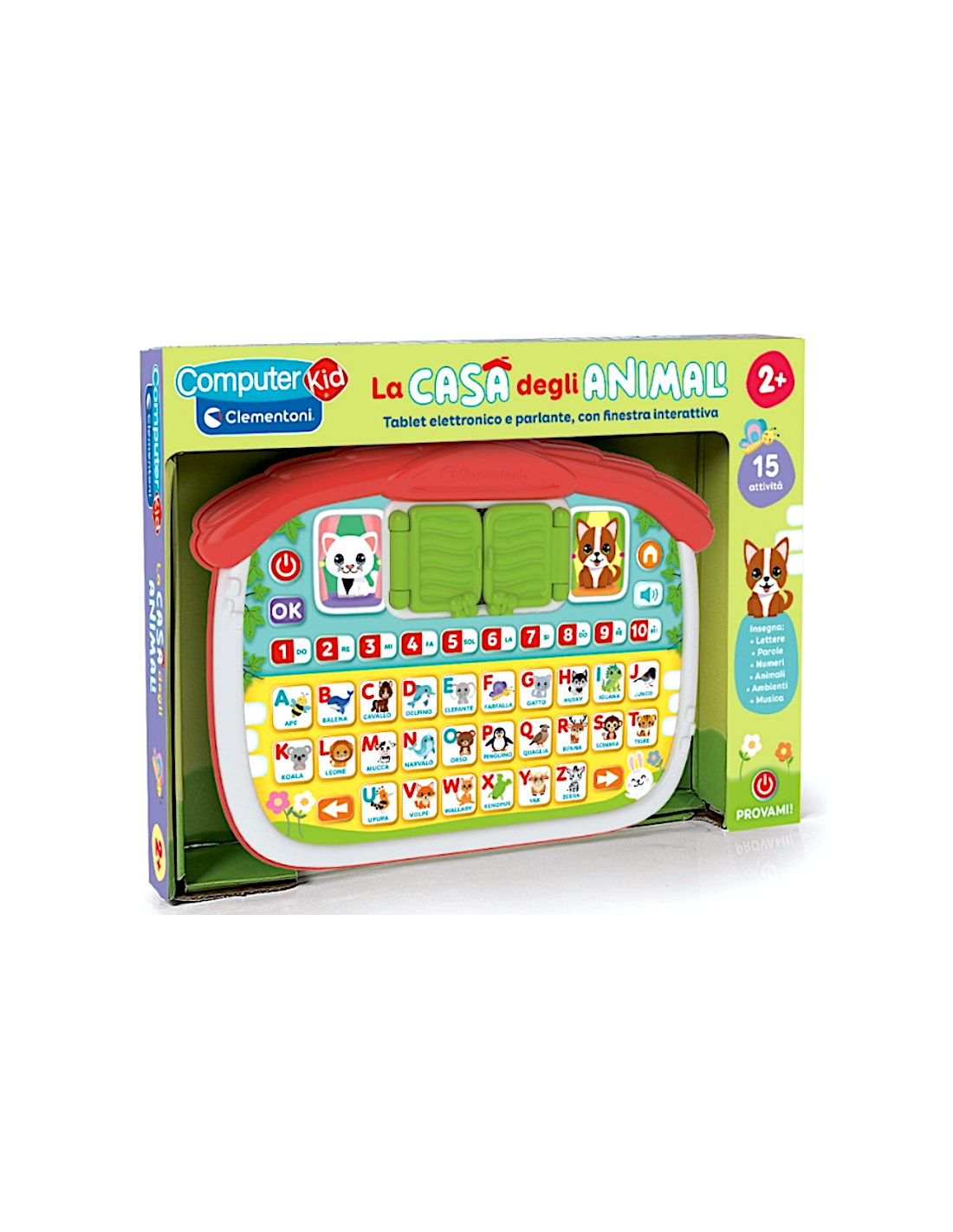 PRESCOLARI: vendita online COMPUTER KID, LA CASETTA DEGLI ANIMALI, CLEMENTONI, SAPIENTINO, GIOCO EDUCATIVO PARLANTE, 2-4 ANNI...