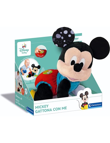 INFANZIA: vendita online BABY MICKEY GATTONA CON ME, CLEMENTONI DISNEY BABY, PELUCHE INTERATTIVO, GIOCO SVILUPPO MOTORIO, 6-3...