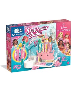 GIOCHI GIRL: vendita online IDEA LABORATORIO DELLE PENNE DISNEY PRINCESS, KIT CREATIVO, PERSONALIZZAZIONE, 50+ ACCESSORI, 8 P...