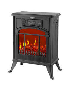 Johnson Stufa Caminetto Elettrico 1900W con Effetto Fiamma – shopincasa.it