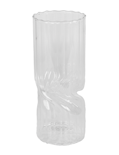 VASO 143033 VETRO TRASPARENTE 10X25CM