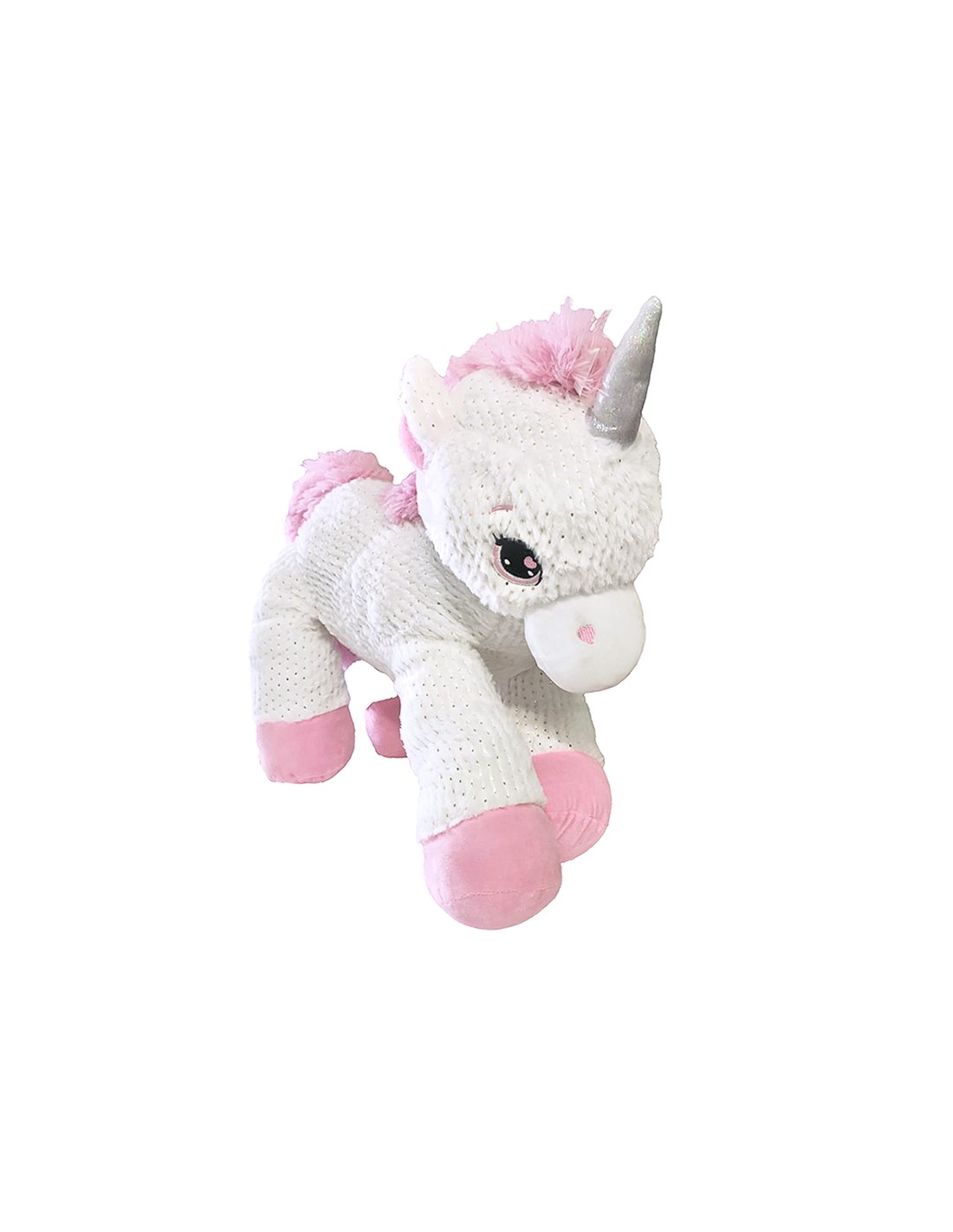 NICE GOOD - UNICORNO SOFFICE BIANCO 50CM