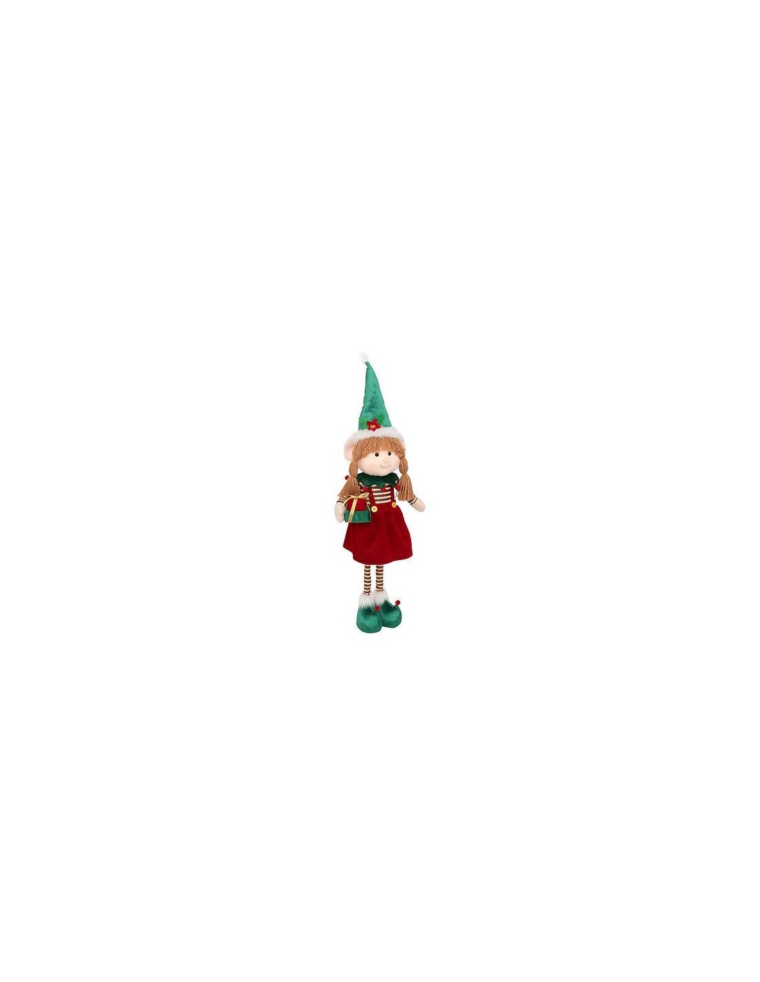 OGGETTISTICA NATALE: vendita online Decorazione elfo canaglia di Natale telescopico h95cm - La magia di Natale a casa tua in ...