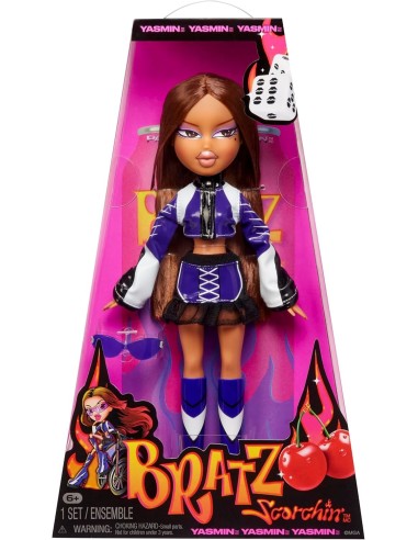 GIOCATTOLO PUBBLICIZZATO: vendita online BRATZ, SCORCHIN' YASMIN, BAMBOLA FASHION, MOTO STYLE, ACCESSORI INCLUSI, COLLEZIONE ...