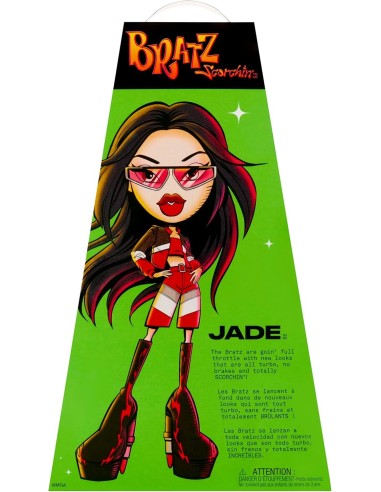 GIOCATTOLO PUBBLICIZZATO: vendita online BRATZ, SCORCHIN' JADE, BAMBOLA FASHION, MOTO STYLE, ACCESSORI INCLUSI, COLLEZIONE BR...