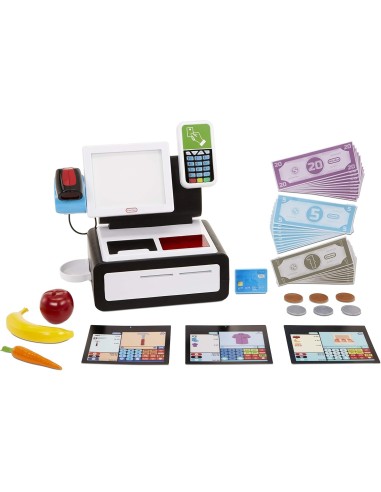 PRESCOLARI: vendita online LITTLE TIKES REGISTRATORE DI CASSA, GIOCATTOLO BAMBINI, ACCESSORI INCLUSI, GIOCO DI RUOLO, 3+ ANNI...